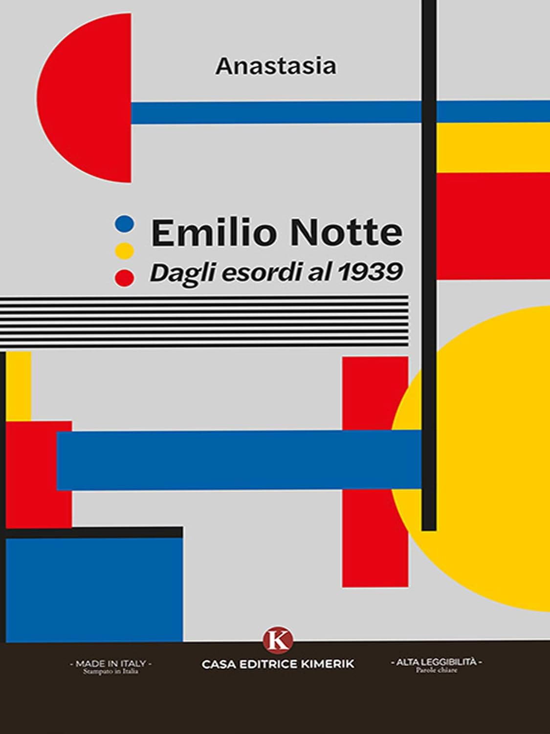 Copertina di Emilio Notte: Dagli esordi al 1939