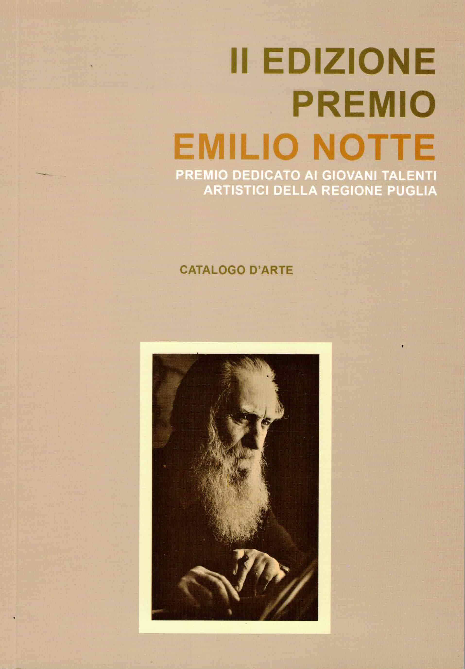 Copertina di II Edizione Premio Emilio Notte - Premio dedicato ai giovani talenti artistici della Regione Puglia